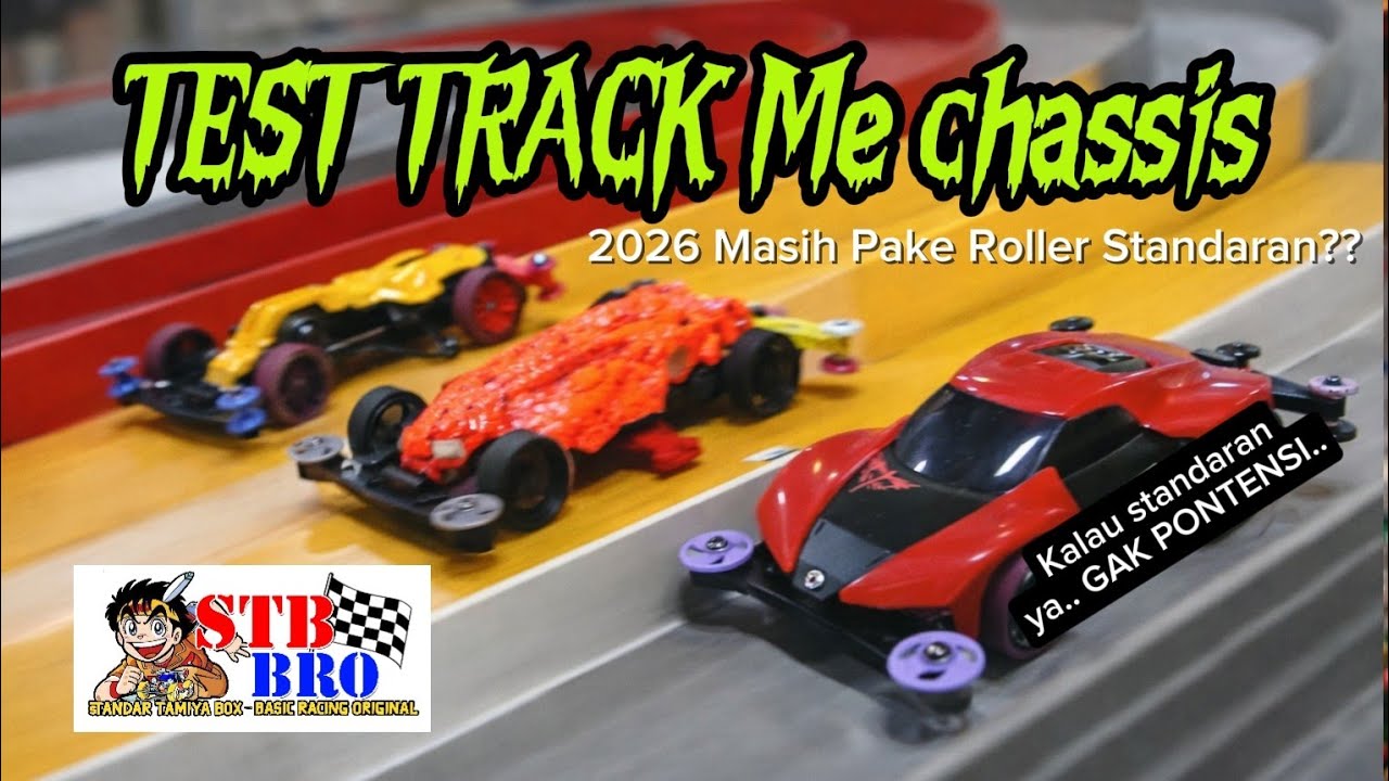 TES RUN ‼️ ME CHASSIS STB BRO CROSS BOX TAMIYA #ミニ四駆 Raizzan mini4wd GASSKEUNN LURD . 2026 NEW YEAR