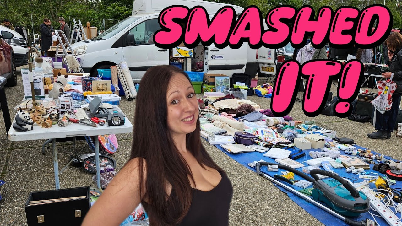 I LOVE CAR BOOT SELLING! POV car boot flea market UK