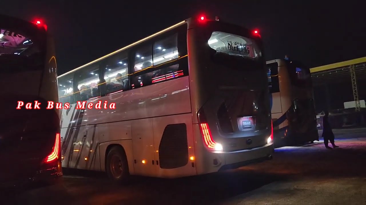 Adil Shah coach Yutong bus Khi to Bhakkar part 3 | Daewoo Express ki Shandar drive