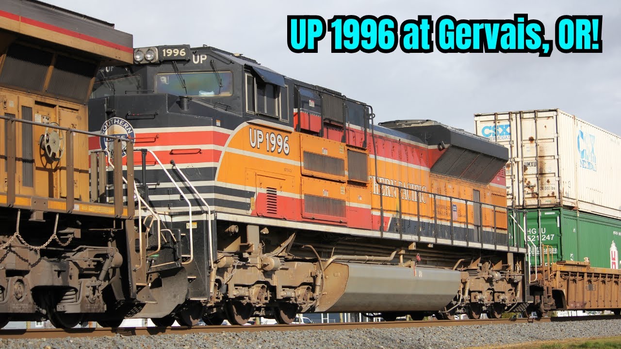 UP 1996 at Gervais, OR!