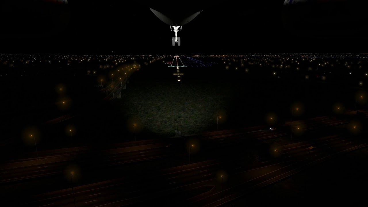 Landing at KMSY New Orleans - 737-800X Zibo....