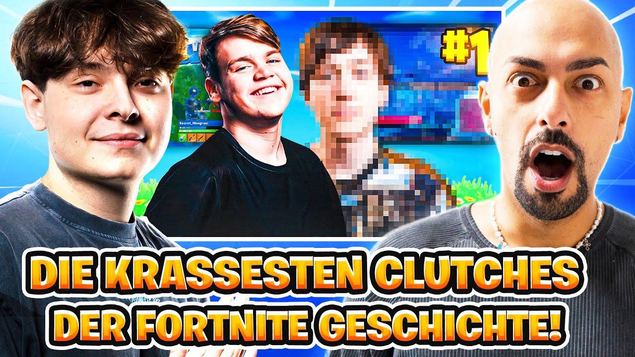 🤯🥶DIE BESTEN FORTNITE CLUTCHES JEMALS! | AMAR & VADEAL REAGIEREN