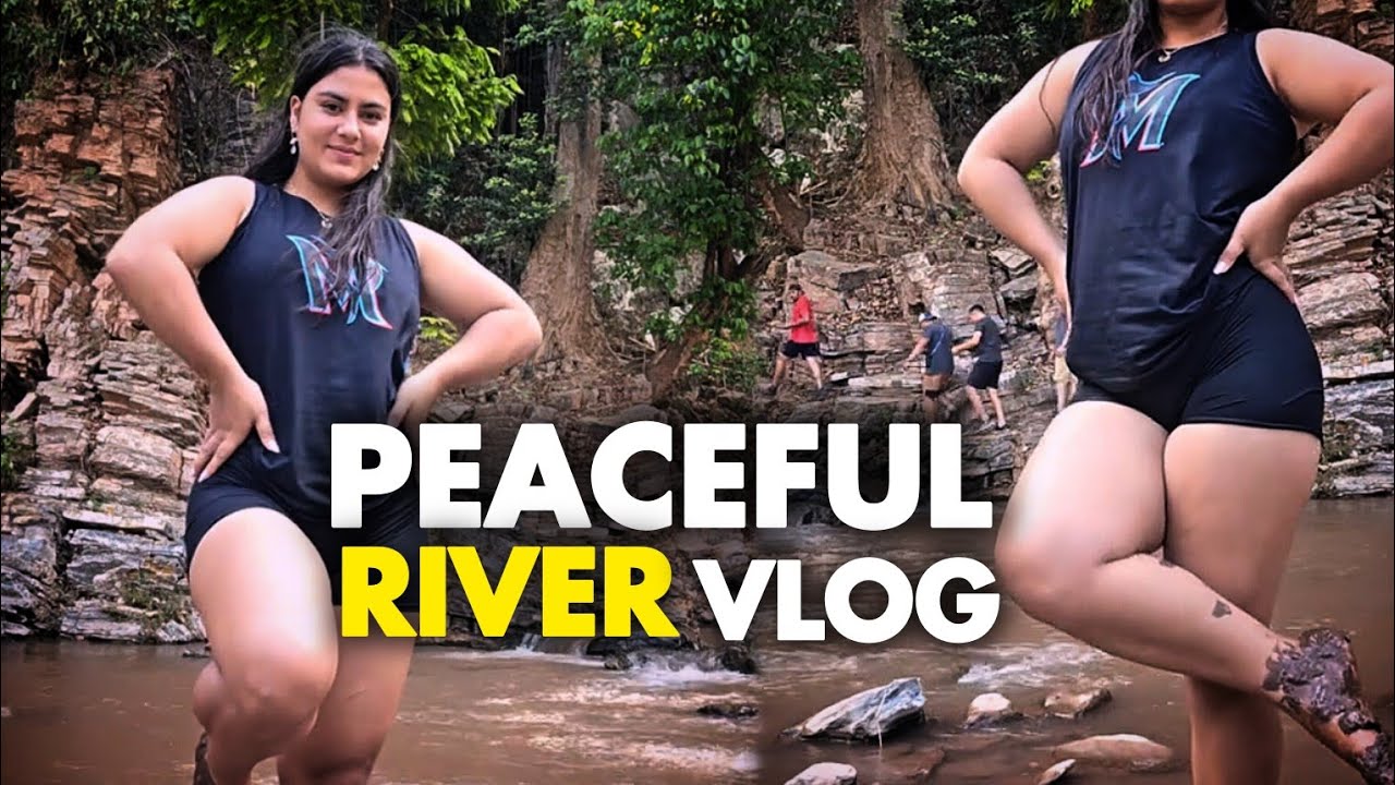 Desi Hot Girl| Bathing In River| Mini Vlog #minivlog