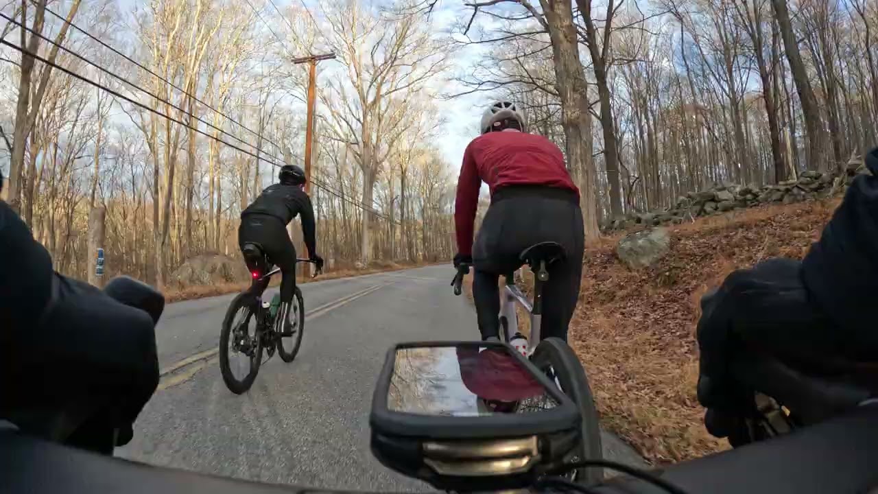 Saturday 11/15/2025 Bikeway Ride, 29 or 30 degree did not stop all these crazy people Lol. Part 2