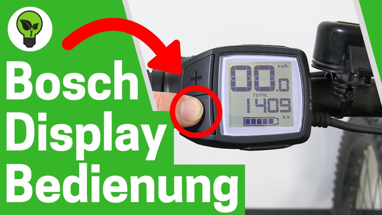 E Bike Bosch Display Bedienung ✅ ULTIMATIVE ANLEITUNG: Wie Fahrradcomputer Purion Einstellen???