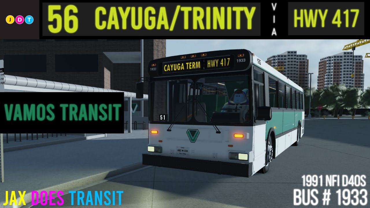 [ROBLOX] VAMOS Transit | 56 Cayuga/Trinity | 1933
