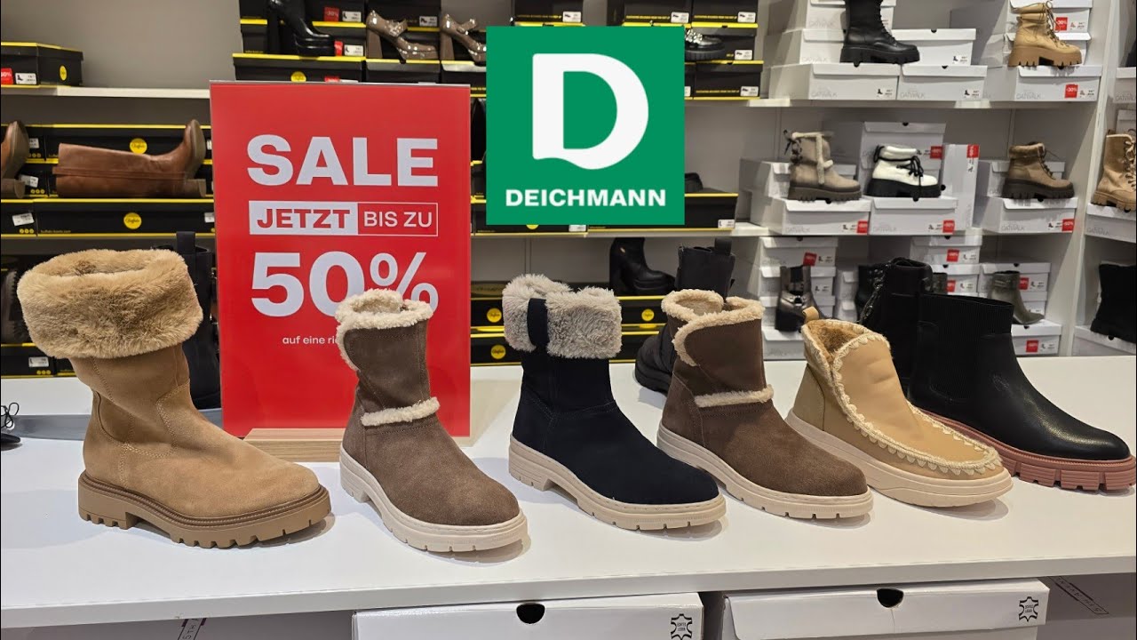 Deichmann ‐50% Sale Women's Shoes New Winter & Summer Collection/ SEPTEMBER 2025