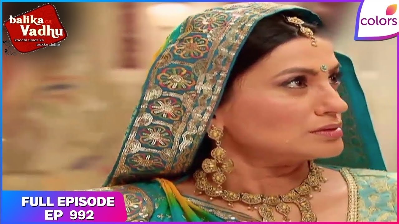 Balika Vadhu | Full Episode Ep. 992 | Sumitra slaps Jagdish | Colors TV