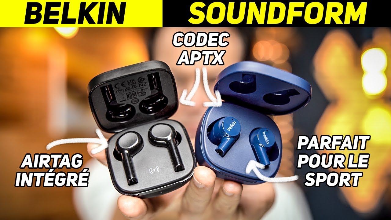BELKIN SOUNDFORM RISE ET FREEDOM - Les écouteurs sans fils pas cher avec des supers fonctions