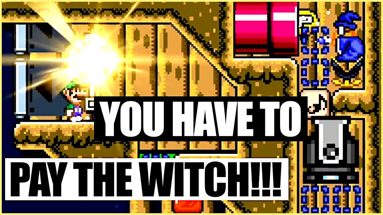 You Must Pay the Witch Before You Can Pass! - Super Mario Maker 2