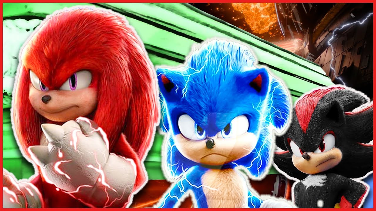 SONIC THE HEDGEHOG 3 🌀 Team Sonic vs Shadow Fight Scene – Coffin Dance Meme Song (COVER)