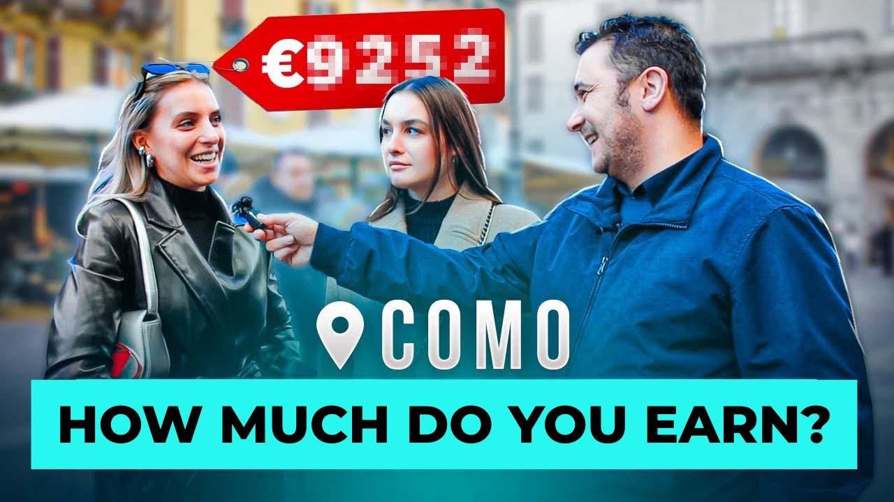 How Much Do Italians Really Make? (Como Edition)