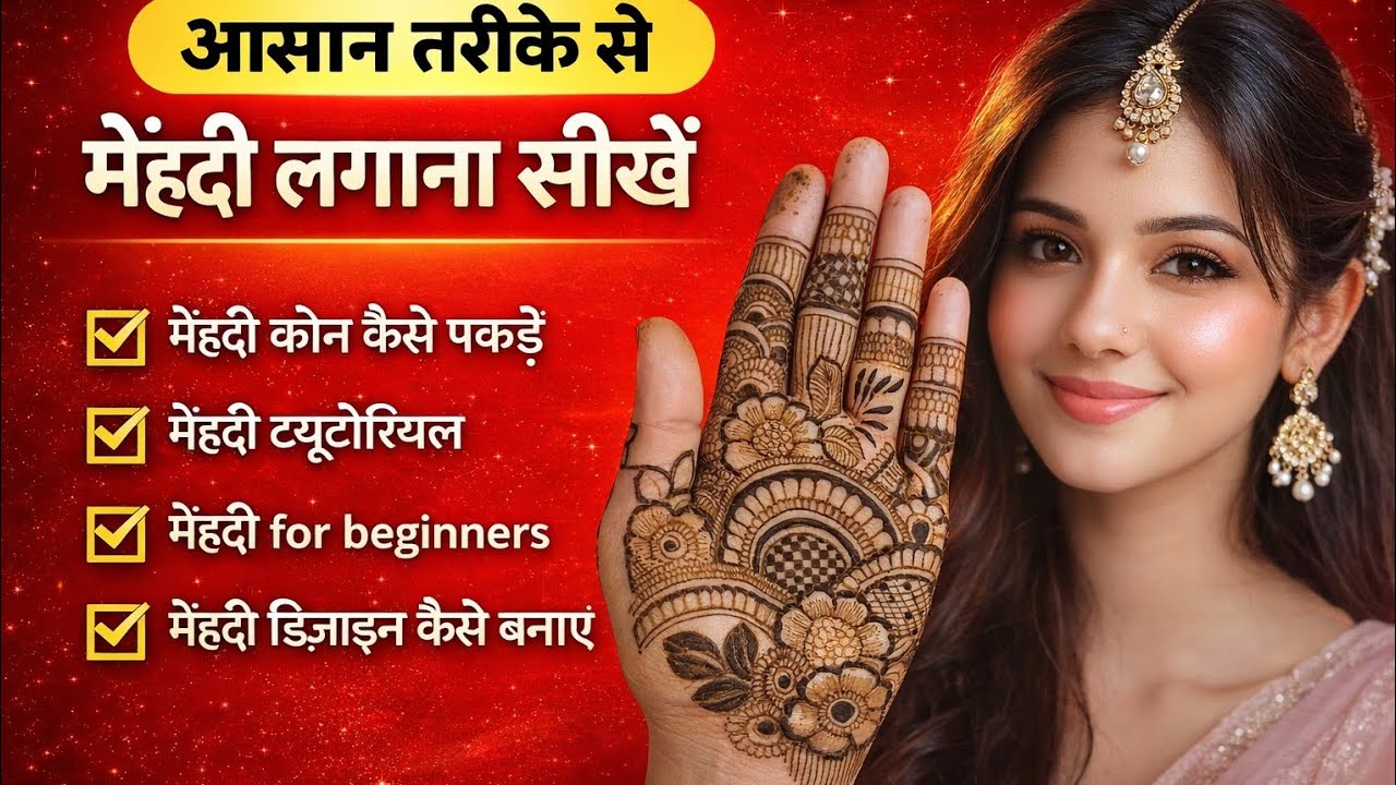 👰 Dulhan Mehndi Design Live | Full Hand Bridal Mehndi Step by Step | Mehndi Design Kaise Banaye.