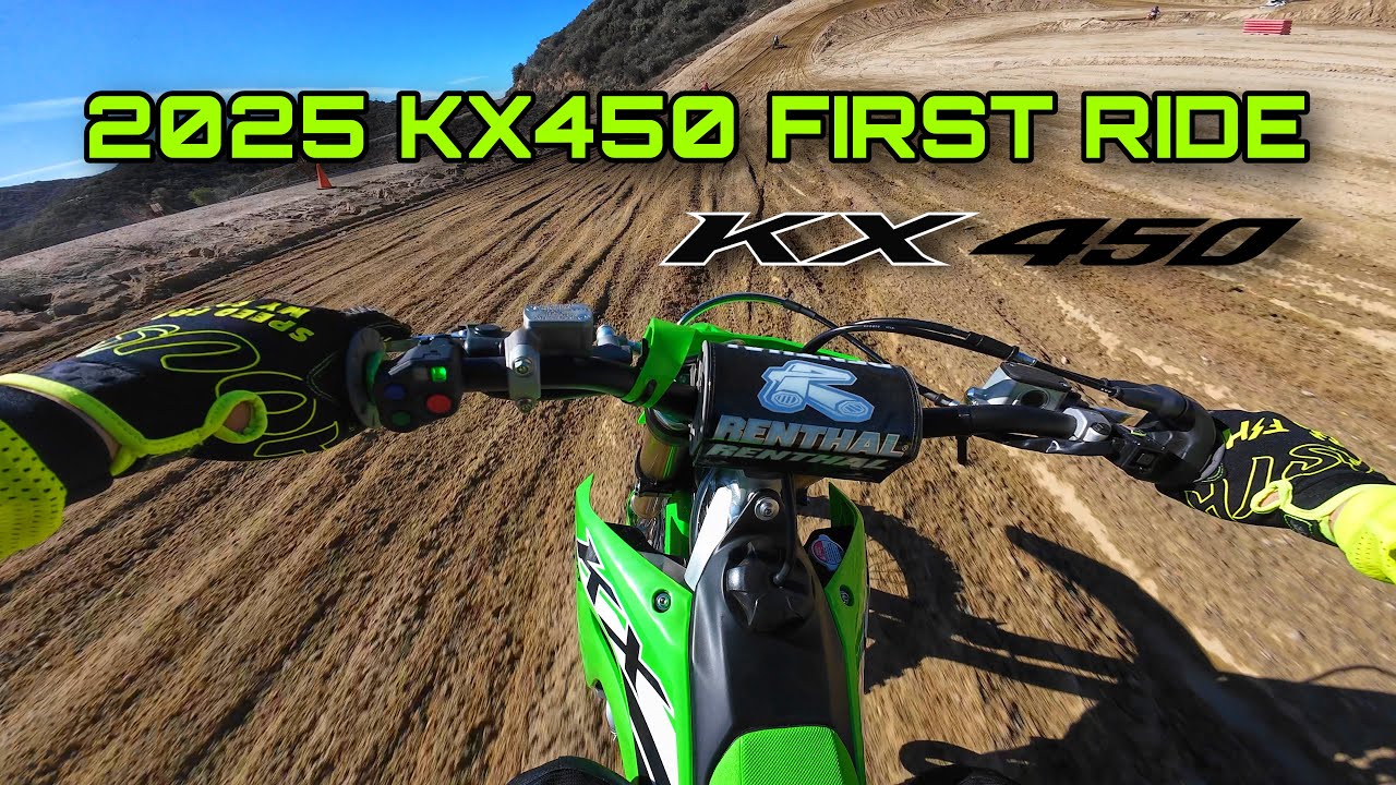 2025 KX450 First Ride at Glen Helen!