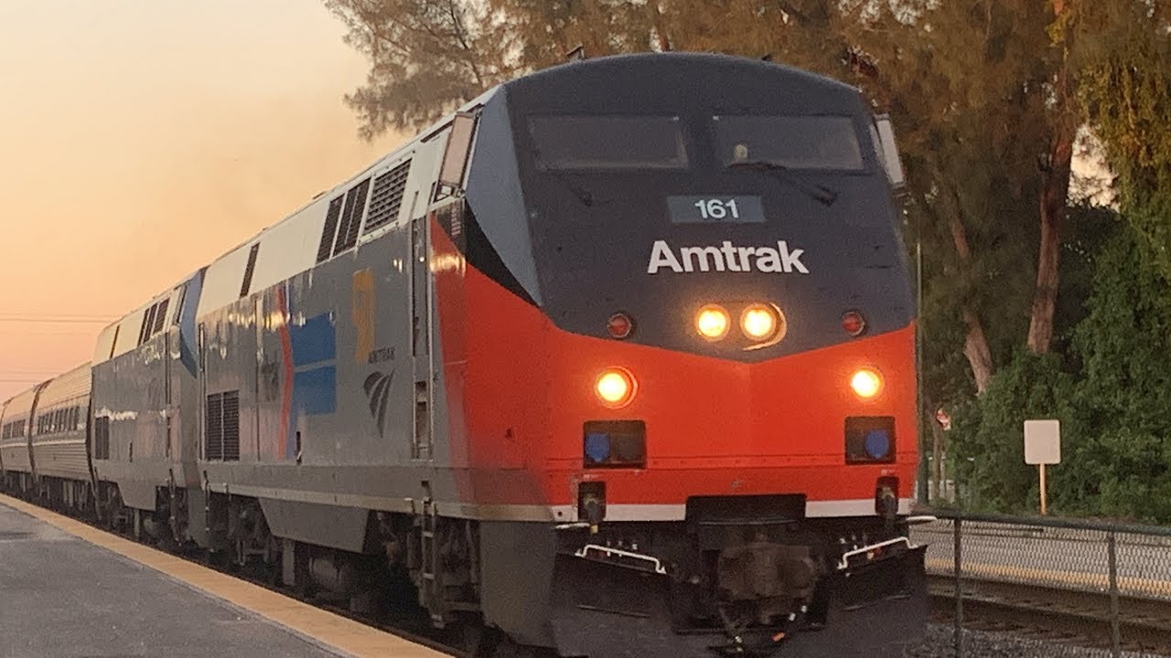 Amtrak 161's First Visit, and TONS of Tri-Rail Action!