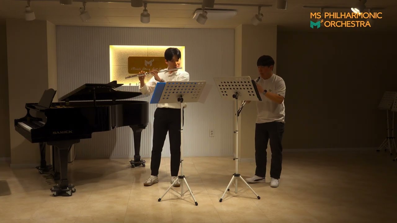 [MSPO 제27회 작은음악회] W. F. Bach – Duet for Two Flutes in F major, F. 54, I. Allegro