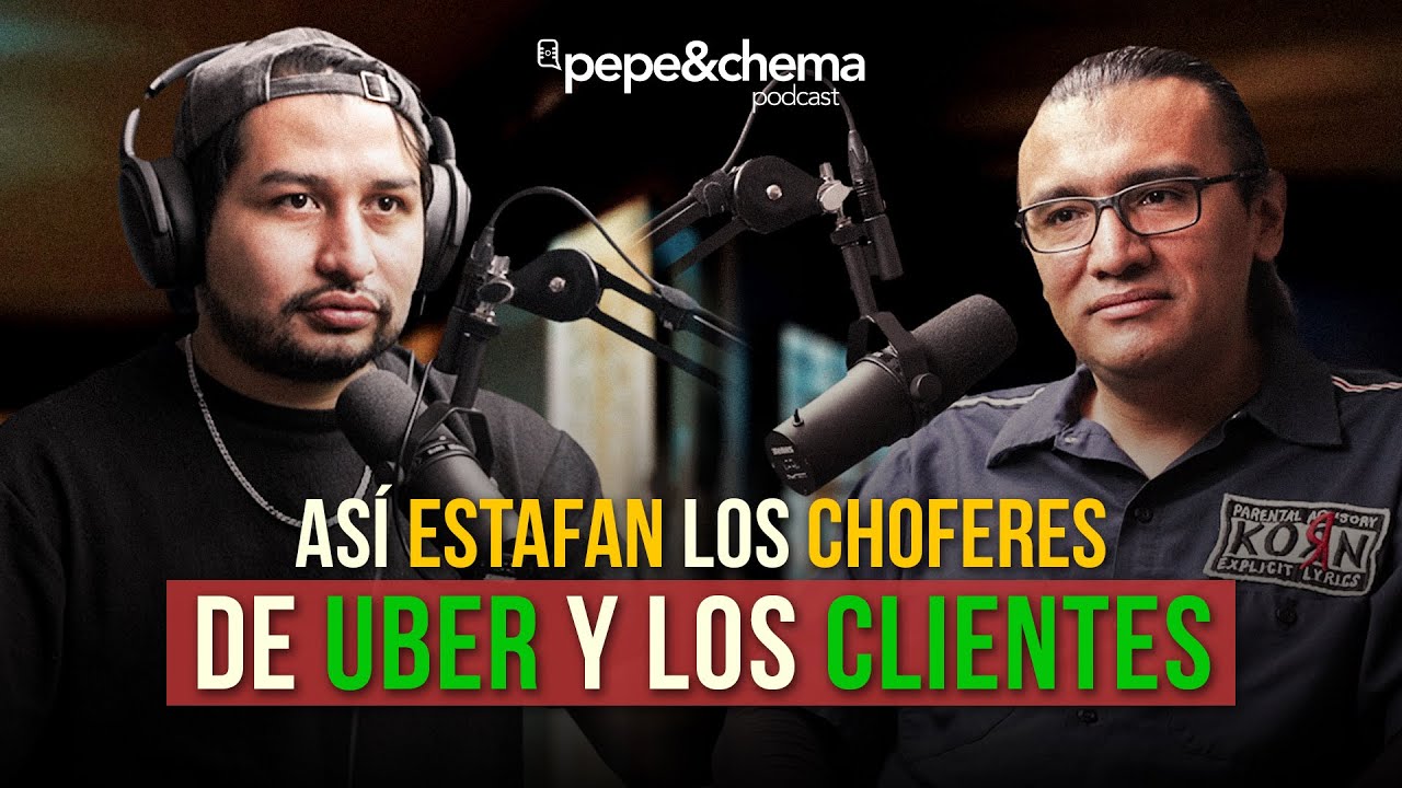 Soy Chofer de Uber “Los Clientes me CONFIESAN CRÍMENES” Eduardo | pepe&chema podcast