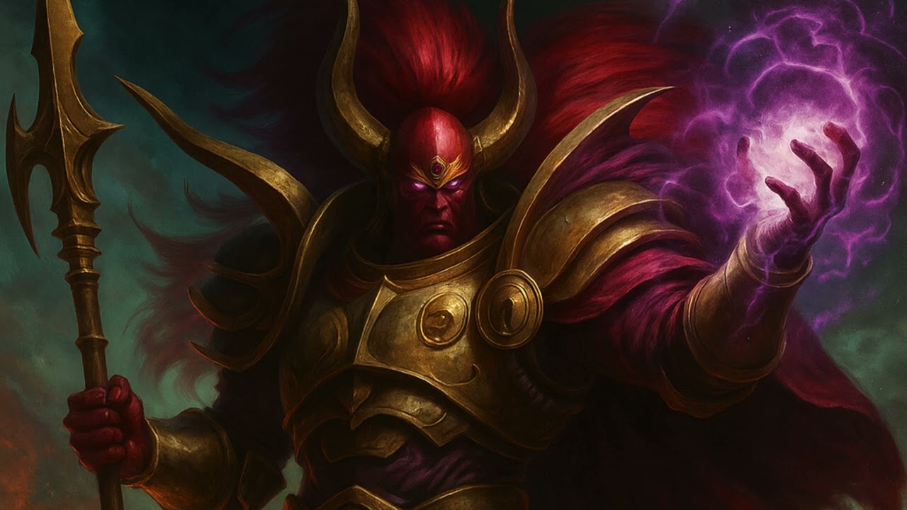 MAGNUS EL ROJO – El Error de Magnus | Canciones del Núcleo 🔥📚 (Metal Épico Oscuro – Warhammer 40K)