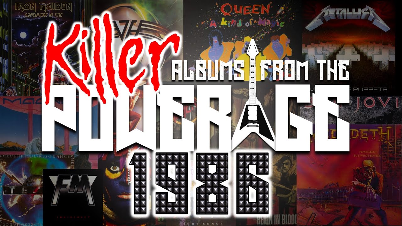 1986 Killer Albums from the PowerAge  from ‘Tales from the PowerAge’