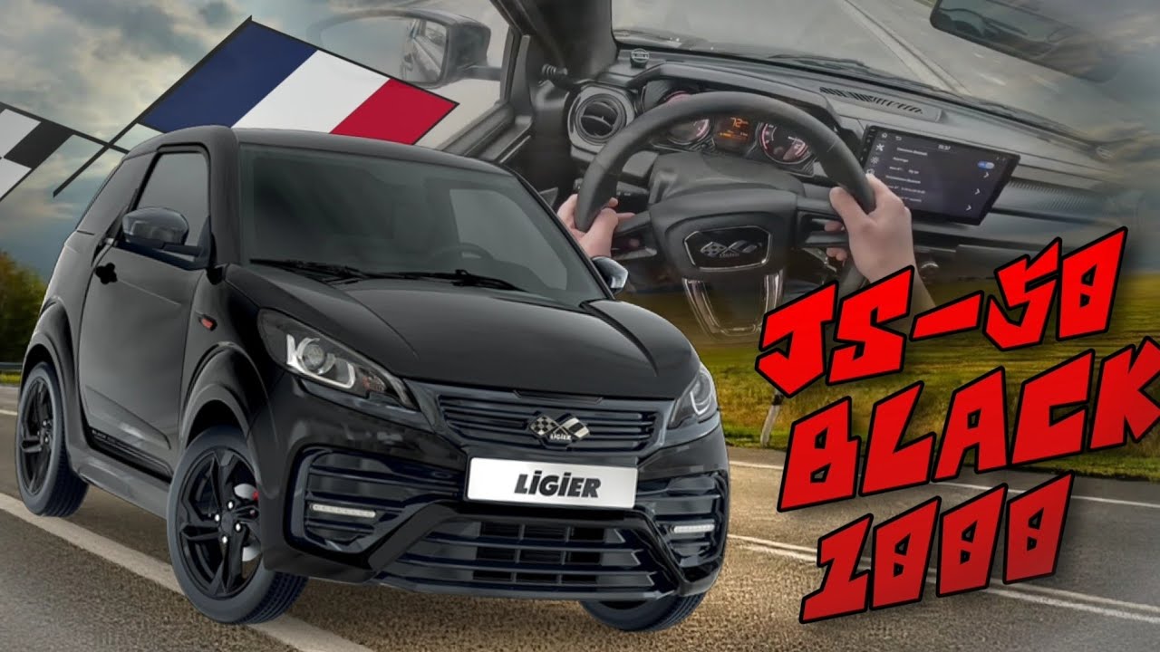 Une VOITURE SANS PERMIS en ÉDITION LIMITÉE !!! (LIGIER Js50 Black 1000)