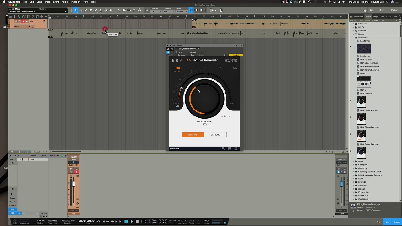 ERA Plosive Remover - Get Rid Of Plosives In Your Vocal Mix
