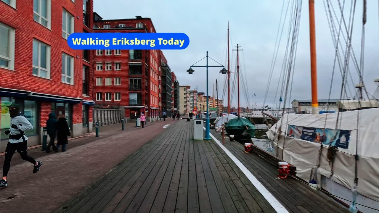 Exploring Eriksberg Authentic Gothenburg Winter Walking Tour
