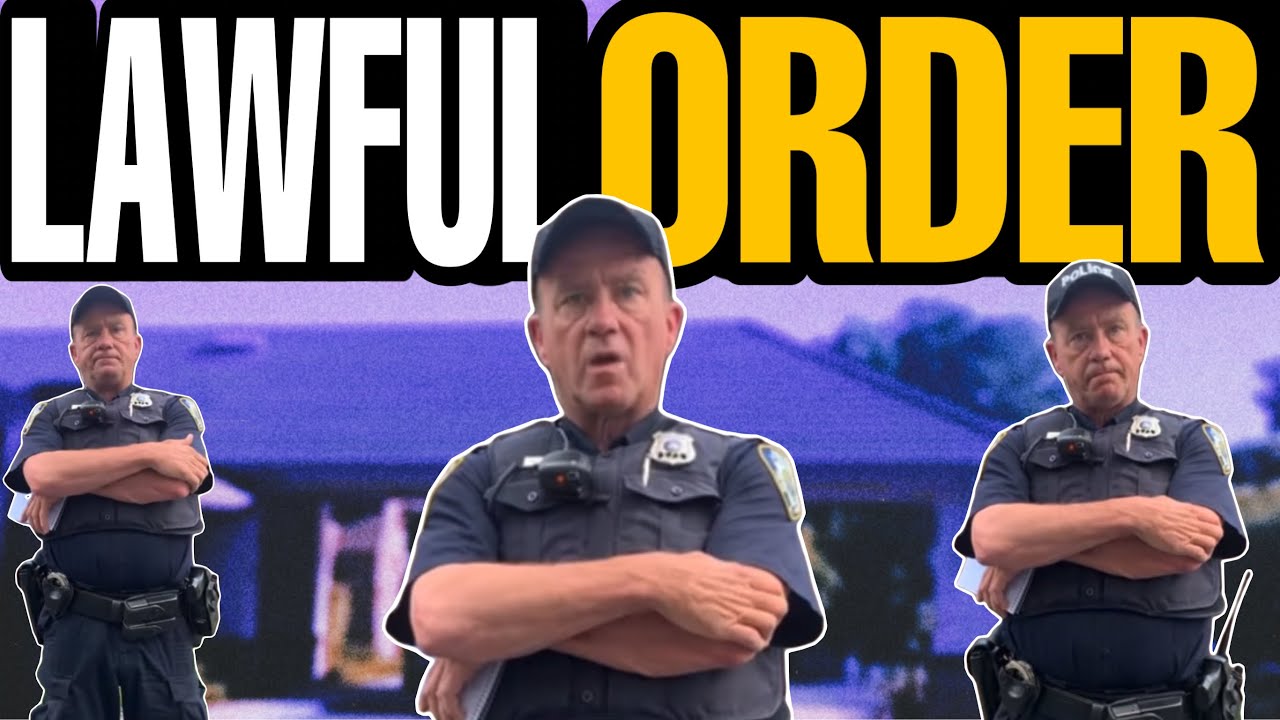 COP GIVES LAWFUL ORDERS&hellip; BUT ARE THEY REALLY LAWFUL?