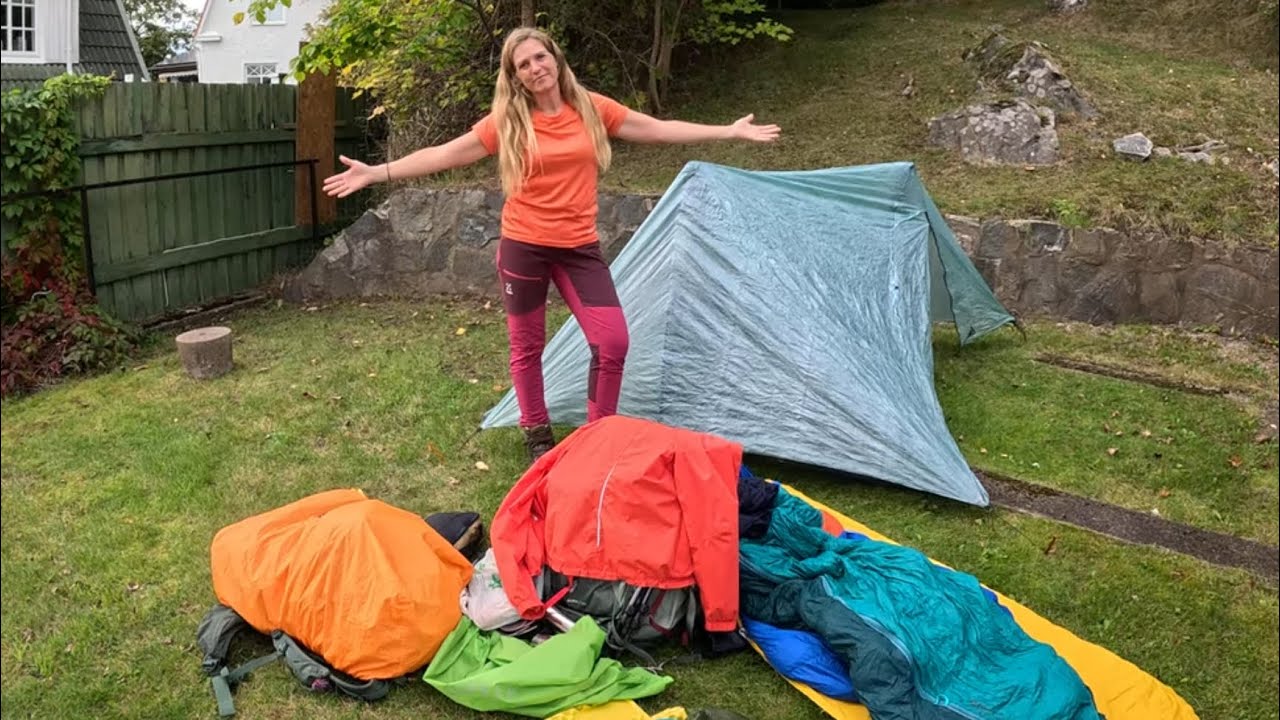 What's in my Backpack 🇸🇪 Sweden Thru Hike Smygehuk Treriksröset