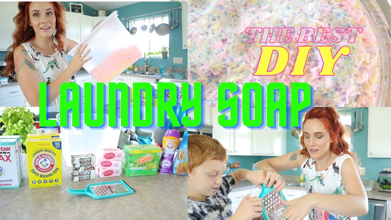 THE BEST DIY LAUNDRY DETERGENT || COST-EFFECTIVE LAUNDRY SOAP || GREAT SMELLING LAUNDRY SOAP