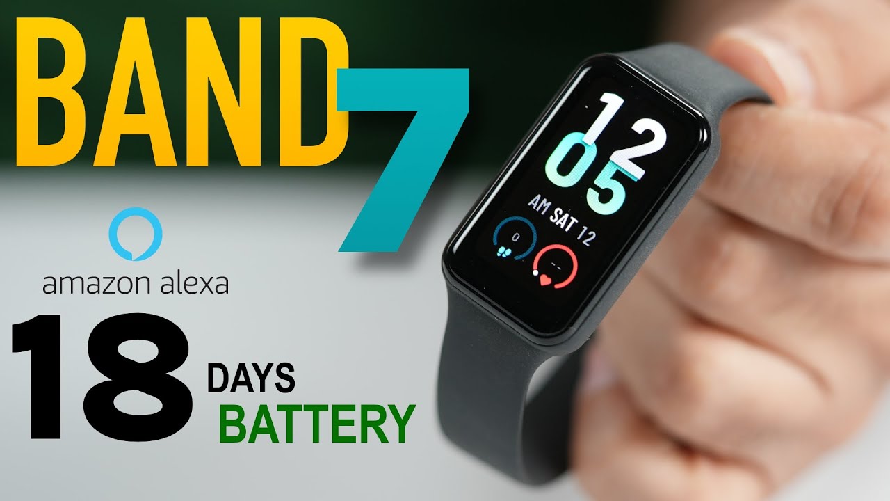 Amazfit Band 7 Fitness Band with new One Tap Measure feature