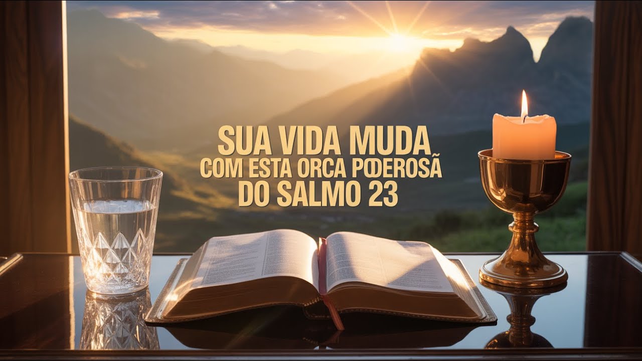 TRANSFORMADORA ORAÇÃO DO SALMO VINTE E TRÊS: A UNGIDA PROSPERIDADE É RESPONDIDA E TESTEMUNHADA AGO