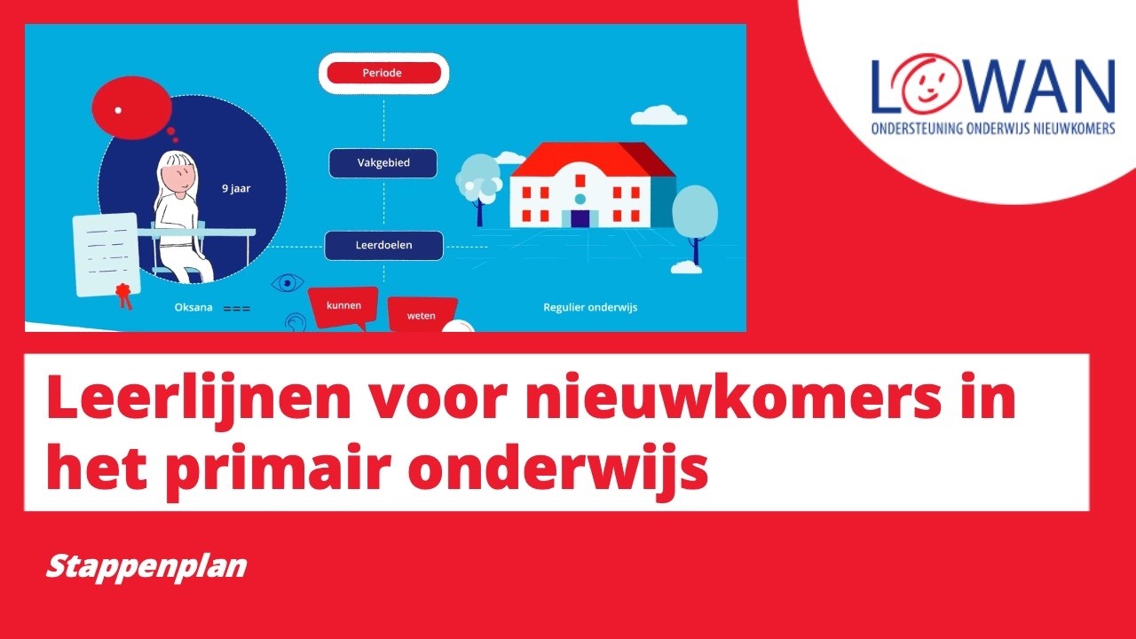 LOWAN | Leerlijnen voor nieuwkomers in het PO - Stappenplan