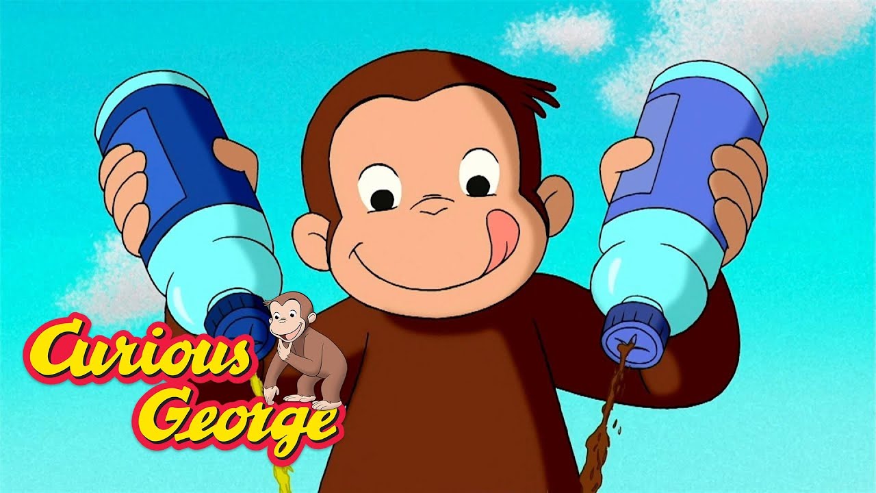 George's Desert Masterpiece 🐵 Curious George 🐵 Kids Cartoon 🐵 Kids Movies