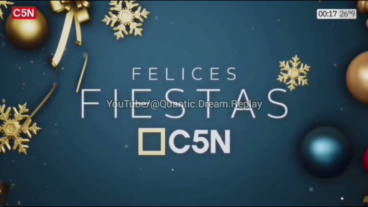 Felices Fiestas | Separador 2025 | C5N | Agustina Pe&ntilde;alva - Heber Yba&ntilde;ez