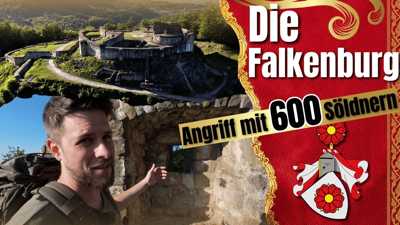600 Söldner wollten DURCH den BERG zur - Falkenburg im Teutoburger Wald