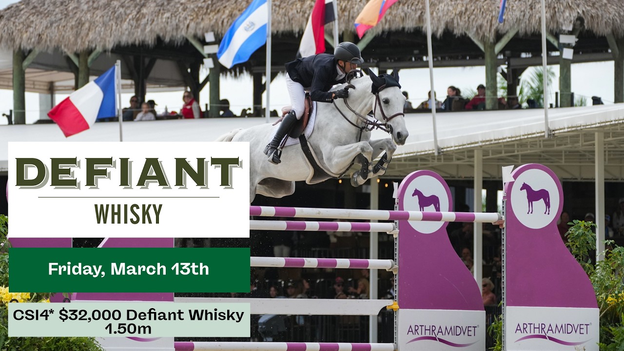 Watch the $32,000 Defiant Whisky CSI4* 1.50m Speed