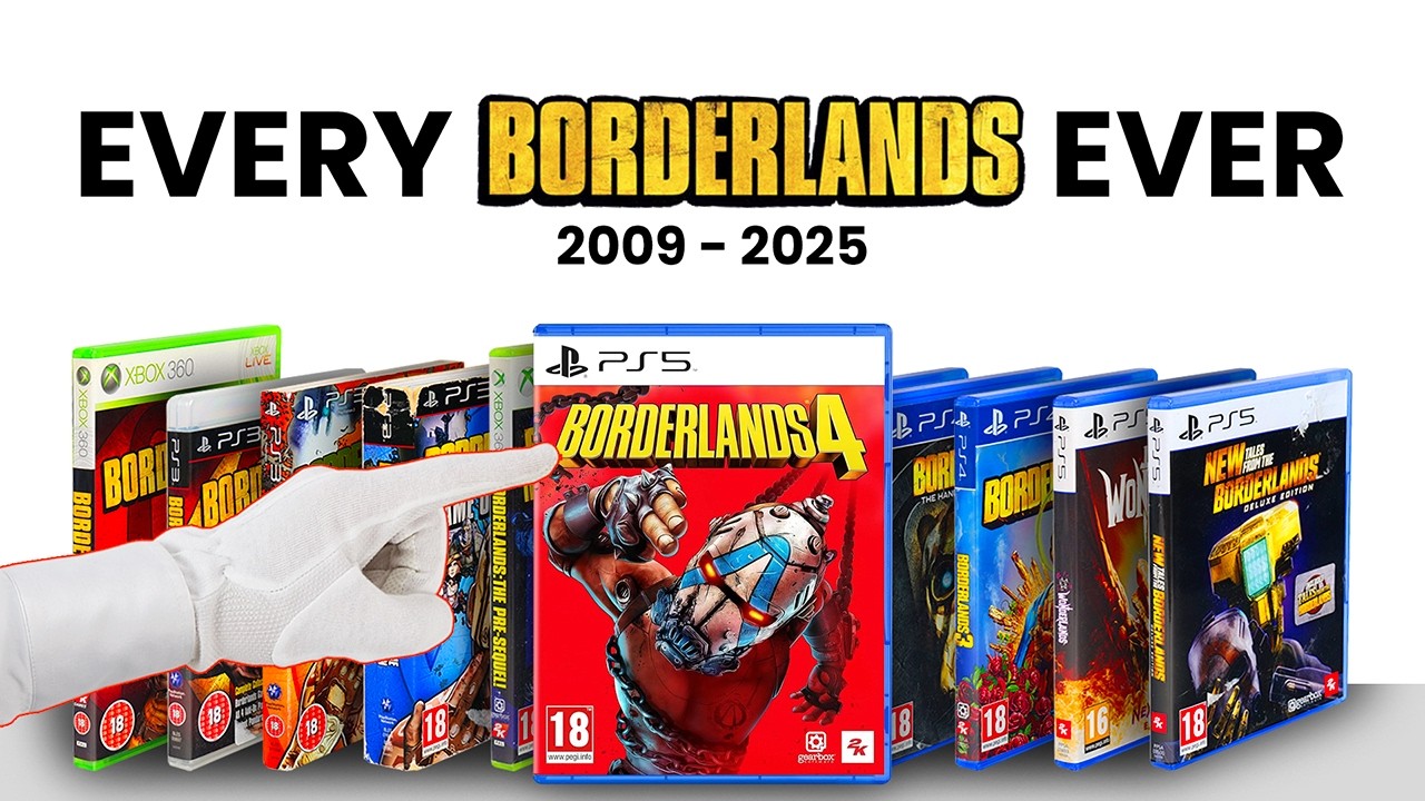 Unboxing Every Borderlands Game Ever (2009-2025)