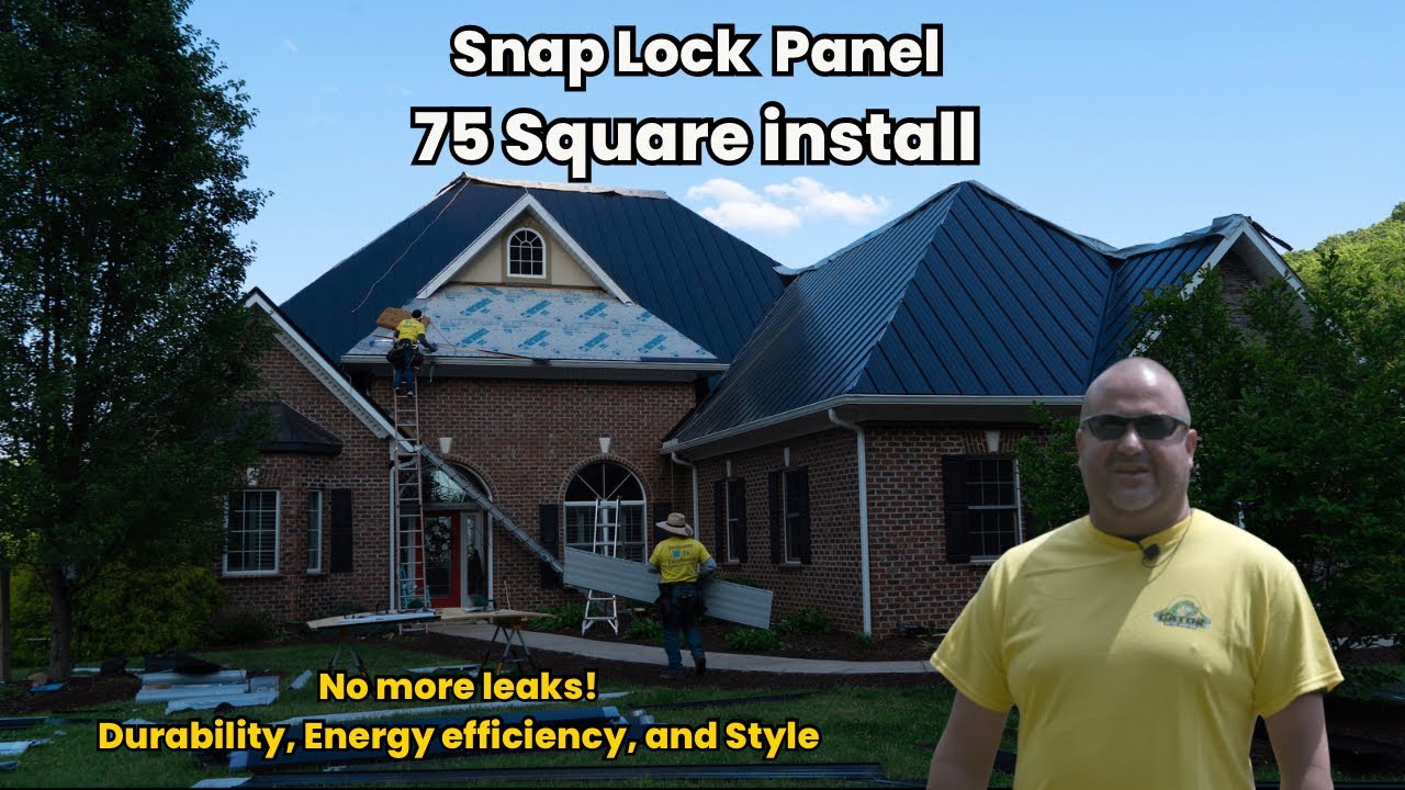 How to Install a Standing Seam Metal Roof in 2023 | Elite Series
