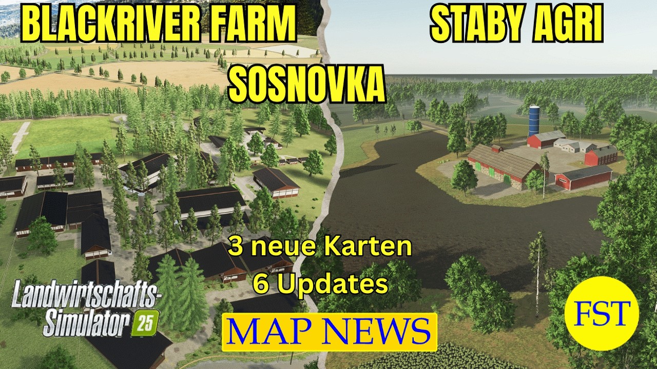 LS25 MAP NEWS Blackriver Farm - Staby Agri - Sosnovka 5.-6.3.26 LS25 Mapvorstellung