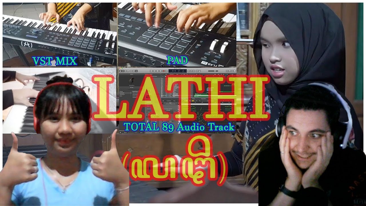 PUTRI ARIYANI - LATHI (COVER) | WEIRD GENIUS | REACTION 🙌