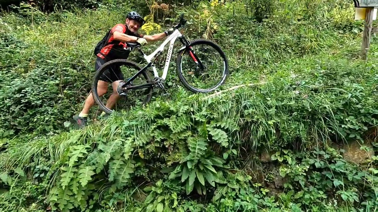 MTB Monte Bernadia da Vedronza/Villanova, discesa: sentieri Forte Alto+Basso, Micottis Alto+Basso