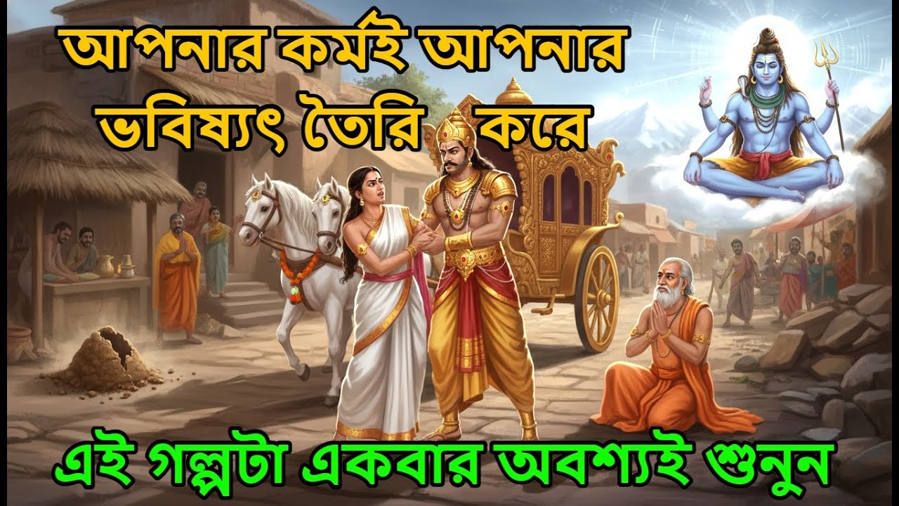 আপনার কর্মই আপনার ভবিষ্যৎ তৈরি করে, এই গল্পটা একবার অবশ্যই শুনুন Bangla story | bangla moral story