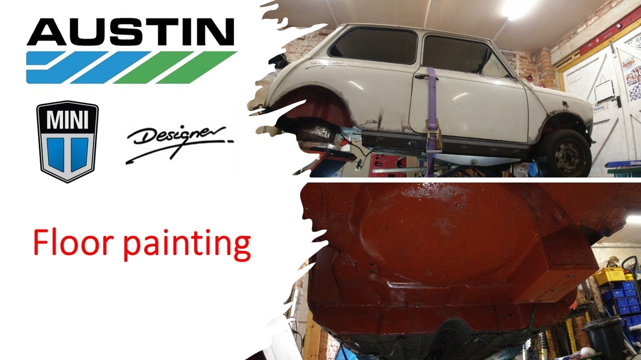 Project Designer Ep 34 -boot floor stripping and painting. Classic Mini restoration!