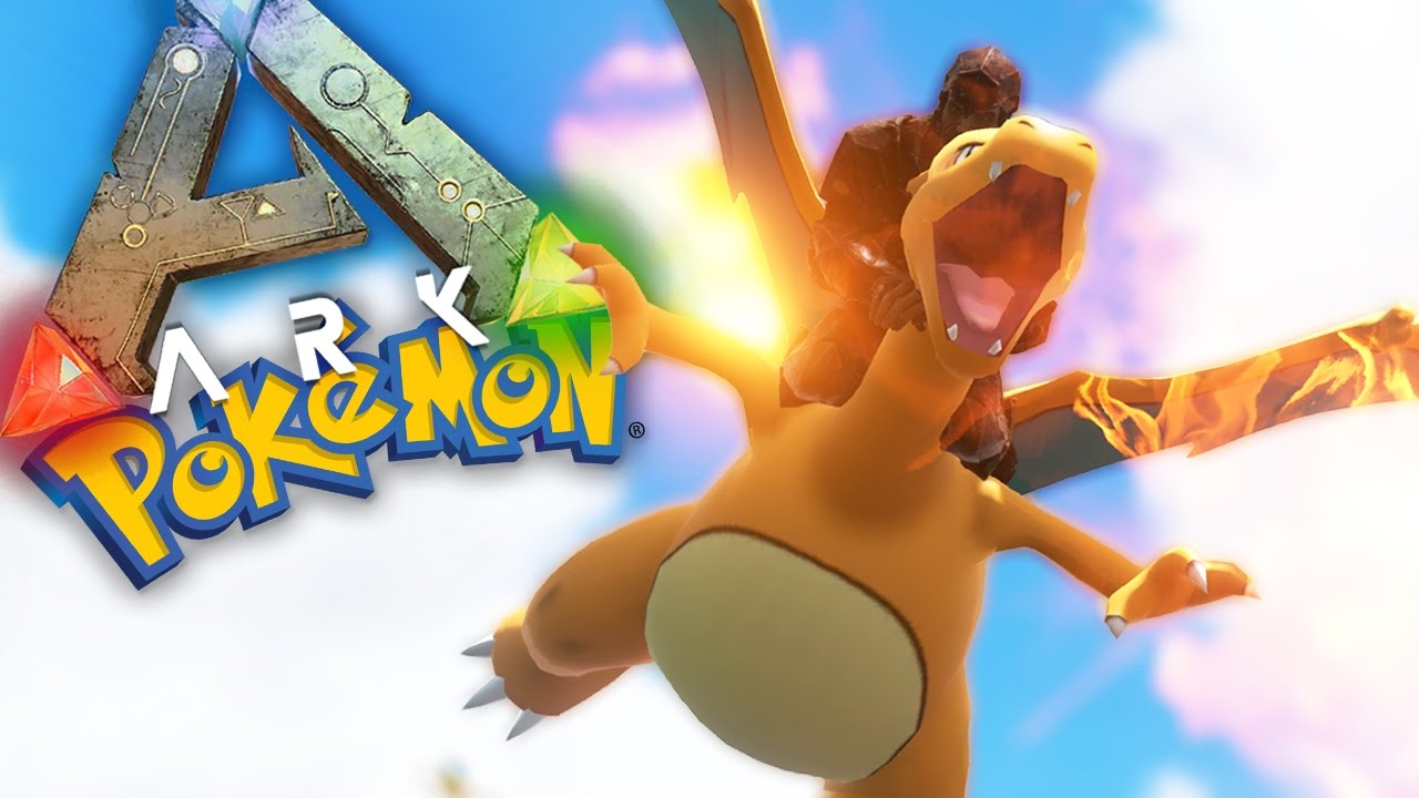 RIDING OUR OWN CHARIZARD! - ARK: Pokemon Evolved (ARKMON) Ep #5