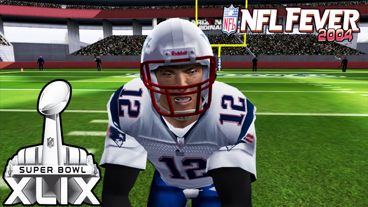 NFL Fever 2004 - (60FPS) - Patriots vs Seahawks | 2015 SuperBowl Sim Gameplay!