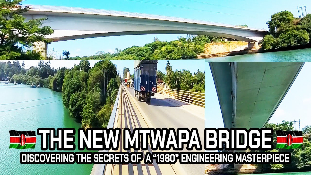 🌉 Walking the New Mtwapa Bridge From Mombasa To Kilifi: Iconic Views & History! #construction
