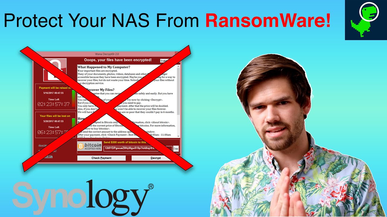 PROTECT YOUR FILES - How to Protect your Synology NAS from Ransomware / Crypto ATTACK \\ 4K TUTORIAL