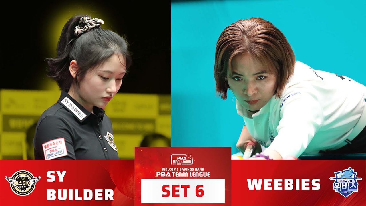 Pheavy Sruong áp đảo công chúa băng giá Han Ji-eun | Round 5 TEAM LEAGUE 24 - 25