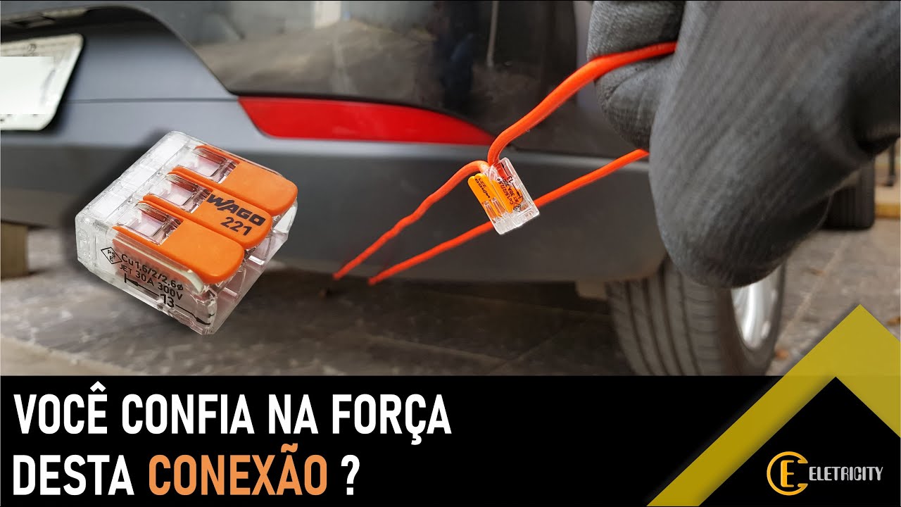 PUXAMOS UM CARRO USANDO CONECTOR WAGO - TESTE INCR&Iacute;VEL 😱
