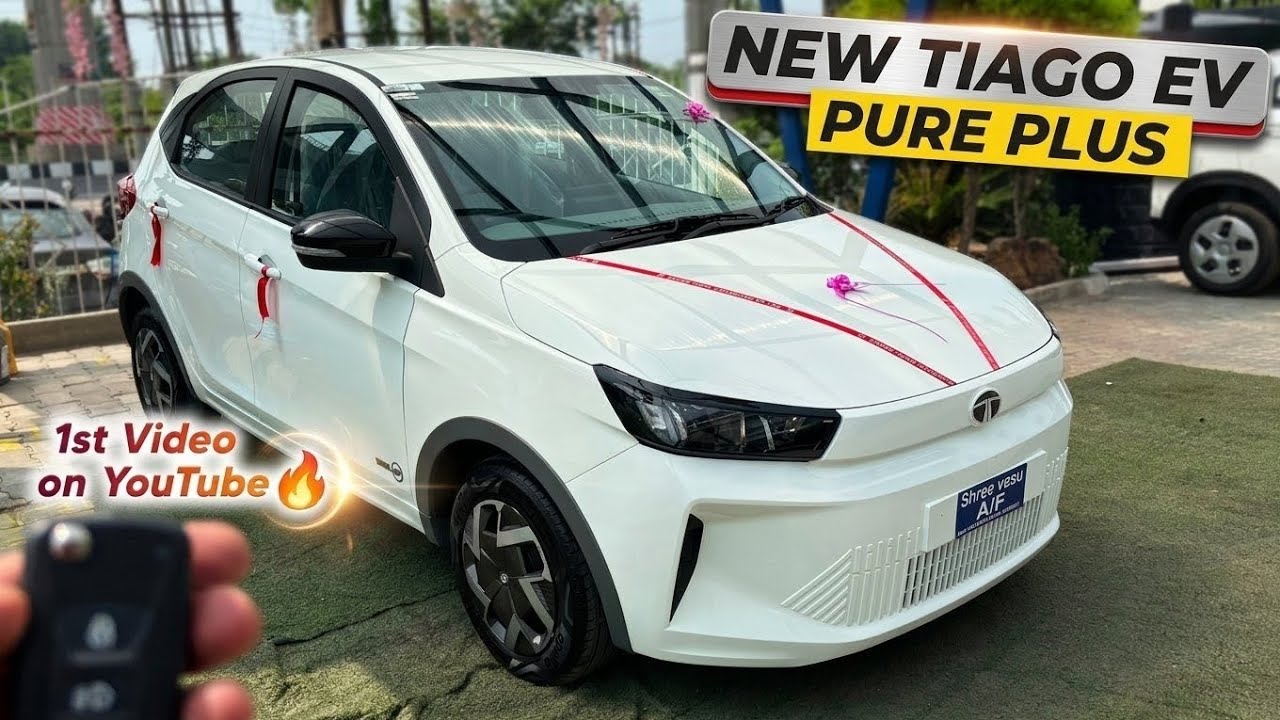 Affordable EV😍 New Tata Tiago EV Pure Plus 2026